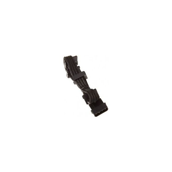SilverStone Molex - SATA x4, 0.3m, Czarny (SSTPP07BTSB)