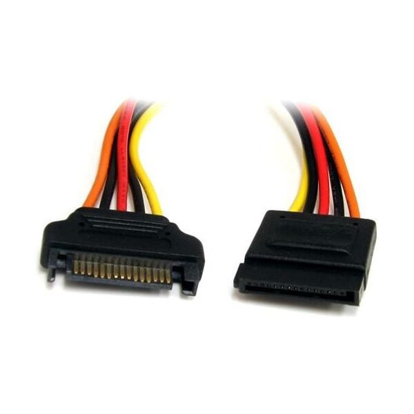 StarTech SATA 15-pin - SATA 15-pin, 0.3m, Wielokolorowy (SATAPOWEXT12)