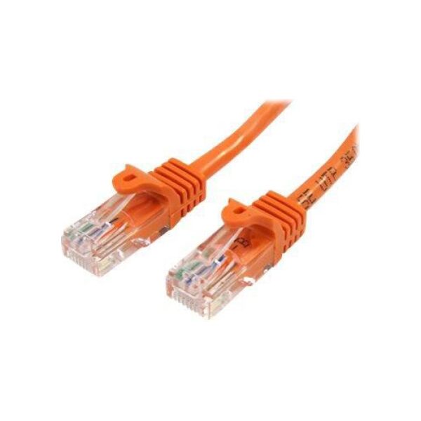 StarTech RJ-45 Cat5e męski-męski 5m pomarańczowy (45PAT5MOR)