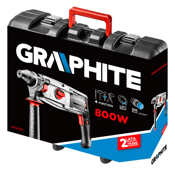 Młotowiertarka Graphite 58G529 800 W
