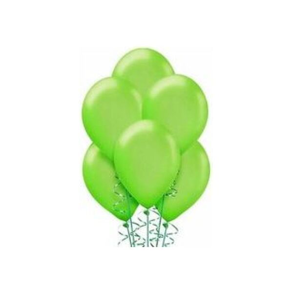 Arpex Balony metalizowane 10" jasnozielone