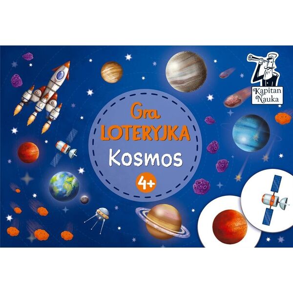 Edgard Kapitan Nauka. Gra - Loteryjka Kosmos 4+