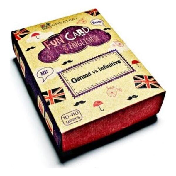 Creativo Fun Card English Gerund vs Infinitive CREATIVO