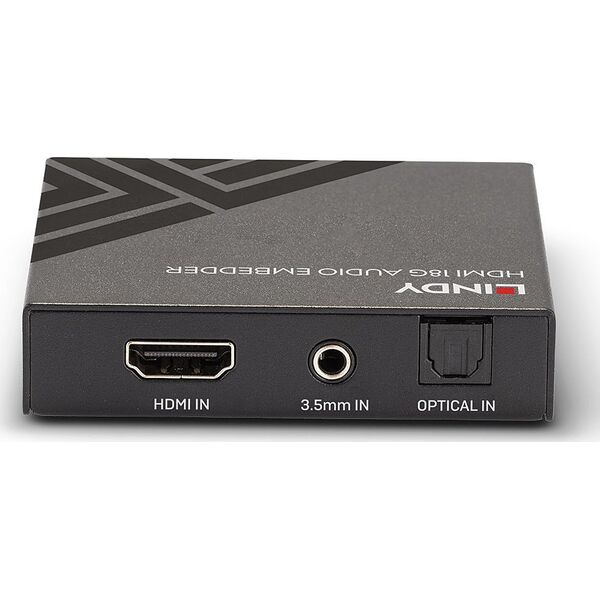 Σύστημα μετάδοσης σήματος AV Lindy Lindy HDMI 18G Audio Embedder 8161406 4002888382038