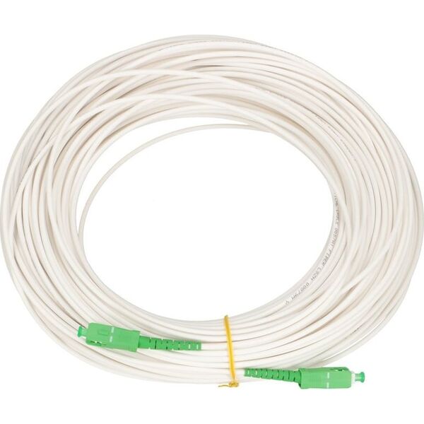 ExtraLink EXTRALINK PATCHCORD SC/APC-SC/APC SM G657A2 SIMPLEX 3.0MM 15M LSOH WHITE