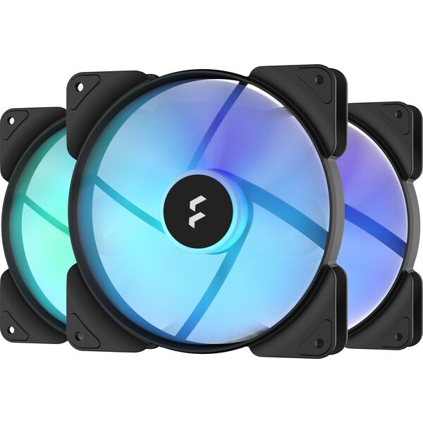 Wentylator Fractal Design Aspect 14 RGB Czarny 3-Pack (FD-F-AS1-1406)