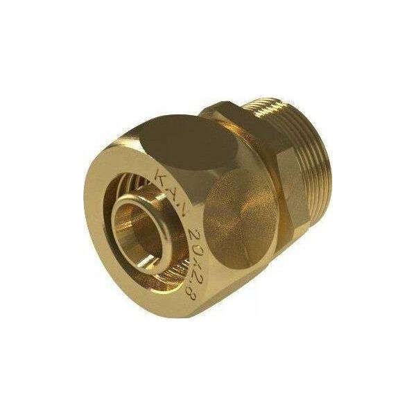 KAN-therm TWISTED CONNECTOR ULTRALINE 20 GZ G1/2" 8548100 5901615388321