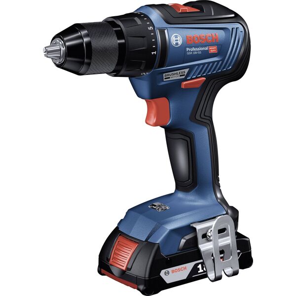 Wiertarko-wkrętarka Bosch GSR 18V-55 18 V 2 x akumulator 4 Ah (06019H5204)