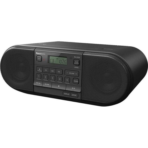 Radioodtwarzacz Panasonic RX-D550E-K black