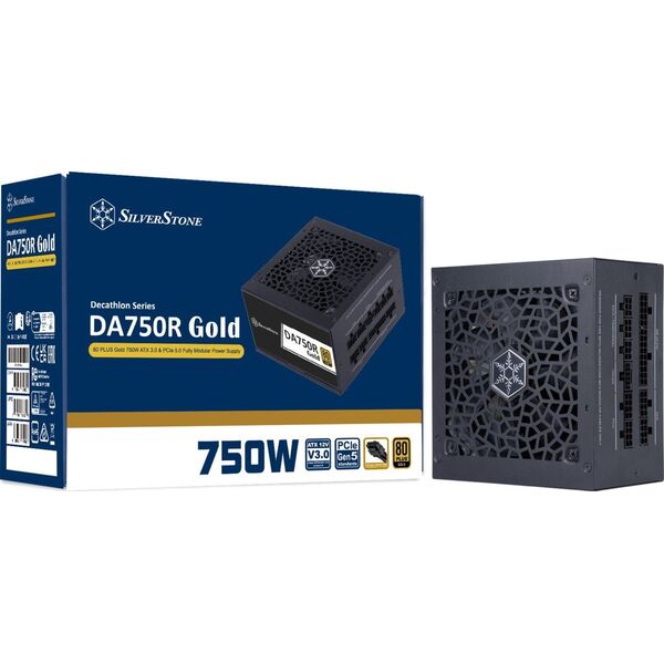 Zasilacz SilverStone DA750R Gold 750W (SST-DA750R-GMA)