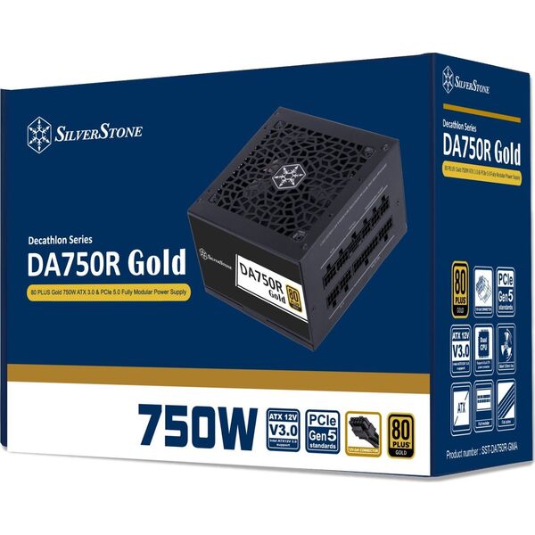 Zasilacz SilverStone DA750R Gold 750W (SST-DA750R-GMA)