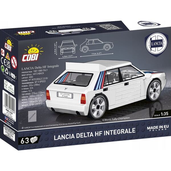 Cobi Klocki Lancia Delta HF Integrale