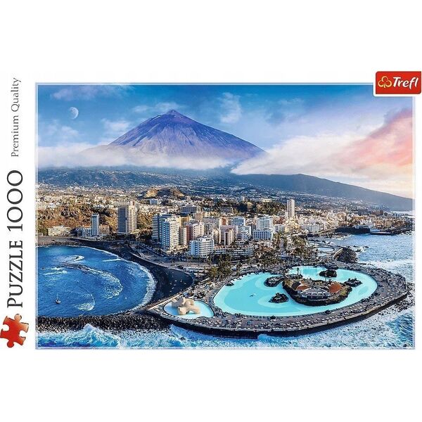 Trefl Puzzle 1000 elementów Widok na Teneryfę Hiszpania