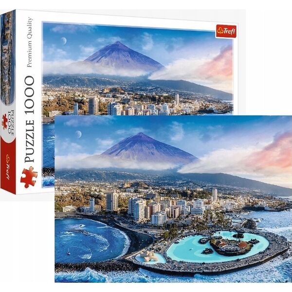 Trefl Puzzle 1000 elementów Widok na Teneryfę Hiszpania