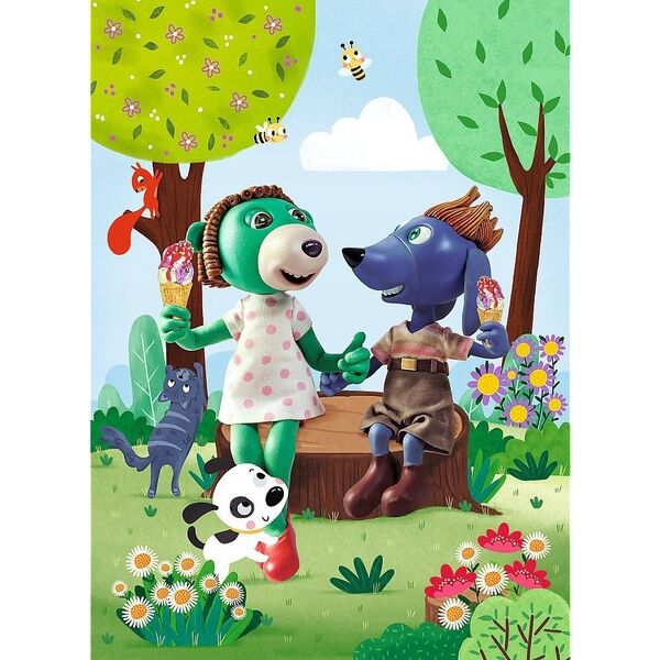 Trefl PUZZLE 20EL MINIMAXI TREFL 21152 DZIEN TREFLIKOW