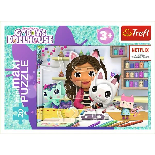 Trefl PUZZLE 20EL MINIMAXI TREFL 21156 DZIEN GABI PUD