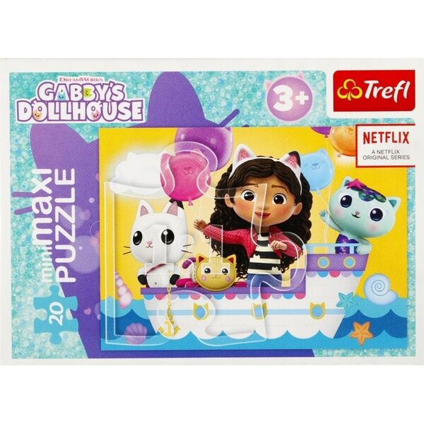 Trefl PUZZLE 20EL MINIMAXI TREFL 21159 DZIEN GABI PUD