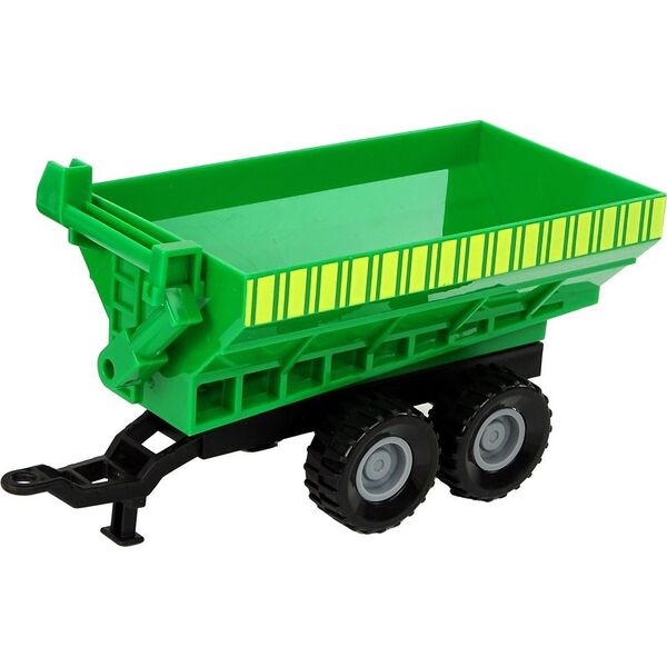 LeanToys Zestaw Traktor z Maszynami Przyczepa Cysterna Dźwięki LED