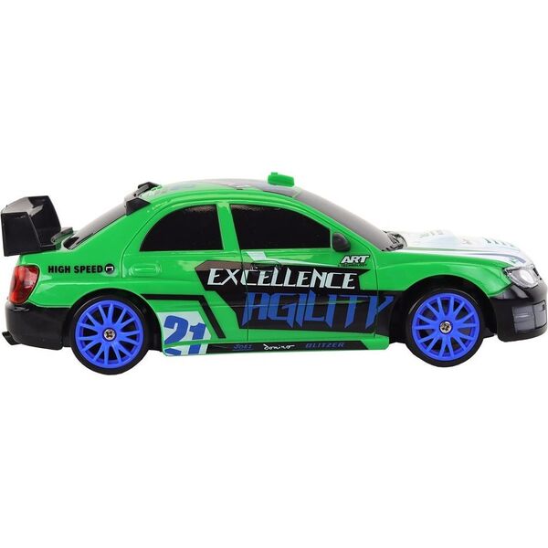 LeanToys Autko Sportowe Zdalnie Sterowane R/C 1:24 Zielone Wymienne Koła