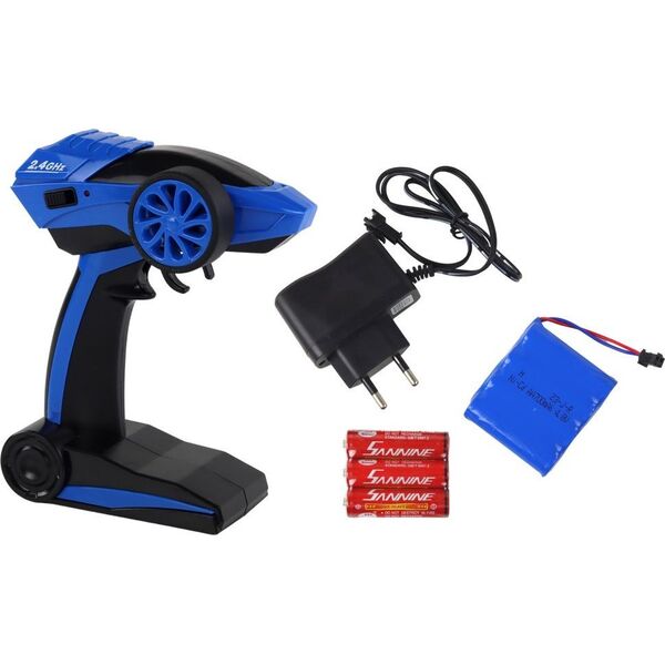 LeanToys Auto Terenowe Zdalnie Sterowane RC 1:14 2.4G Niebieskie