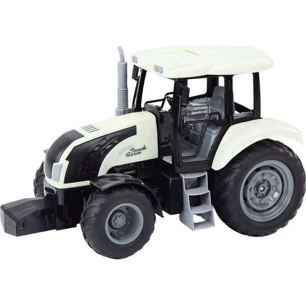 LeanToys Traktor Zdalnie Sterowany RC 2.4G Dźwięki Biały