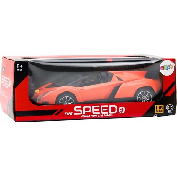 LeanToys Auto Samochód Sportowy Zdalnie Sterowany RC 1:16 Pomarańczowy