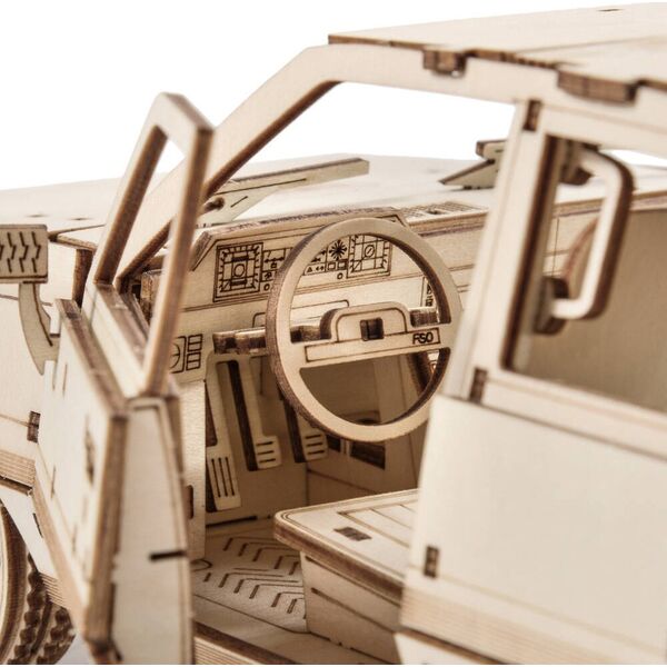 Little-Story Little Story Drewniane Puzzle Model 3D - FSO Polonez 1500