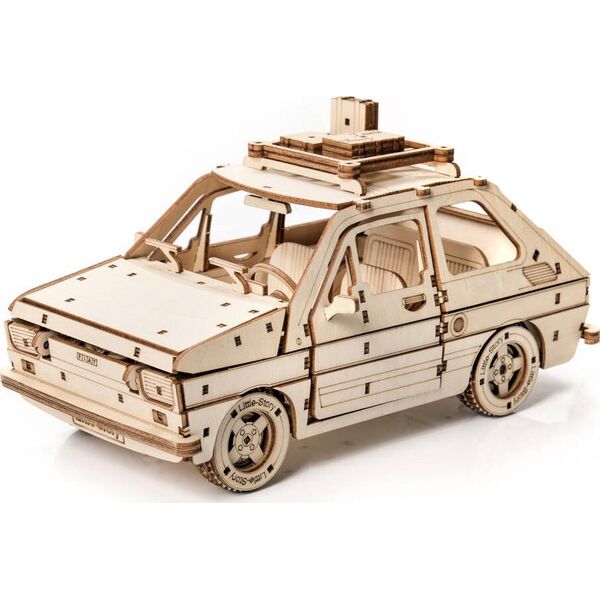 Little-Story Little Story Drewniane Puzzle Model 3D - Fiat 126P