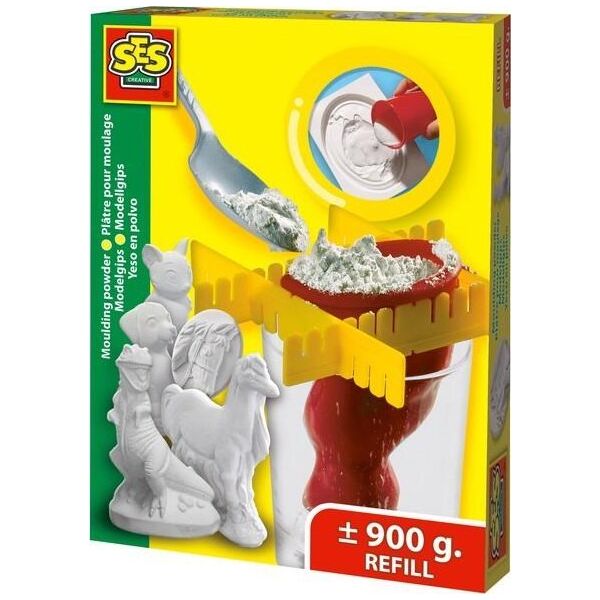 SES SES Gips do wykonywania odlewów 900g 01135 11352