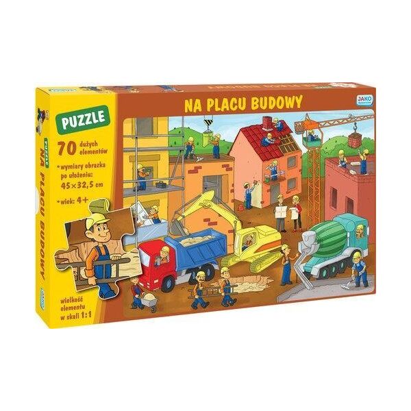 Ravensburger Puzzle 70 Na placu budowy
