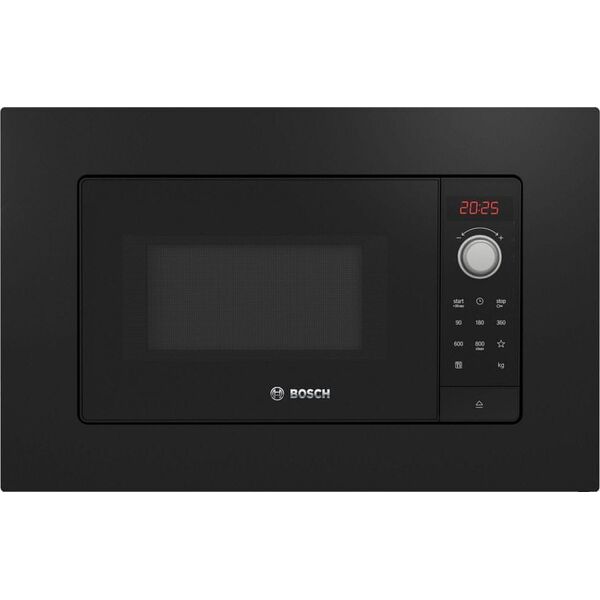 Kuchenka mikrofalowa Bosch Bosch Serie 2 BFL623MB3 vestavná mikrovlnná trouba, 800 W, 5 stupňů výkonu, LED displej, černá
