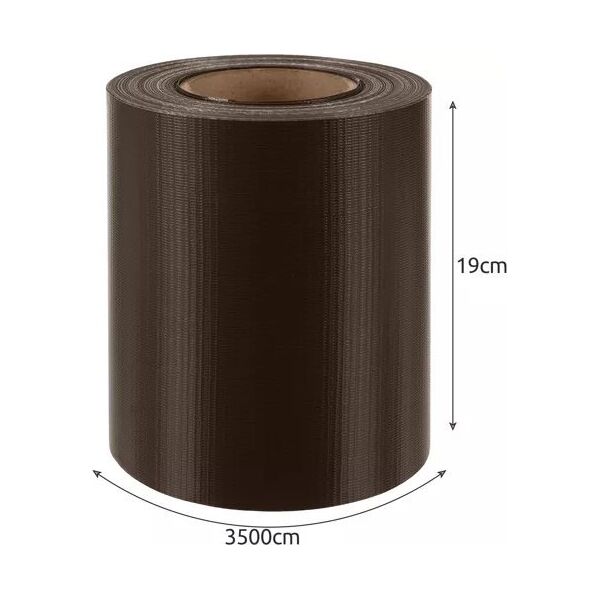 Gardlov Taśma ogrodzeniowa 19cmx35m 450g/m2 brązowa 23702