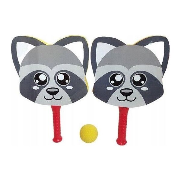 Adar Ένα σετ από ρόπαλα από αφρό Raccoon με μπάλα 13974959 5901271595972