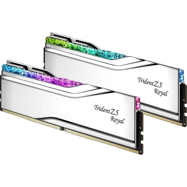 Pamięć G.Skill Trident Z5 Royal, DDR5, 32 GB, 7600MHz, CL36 (F5-7600J3646G16GX2-TR5S)