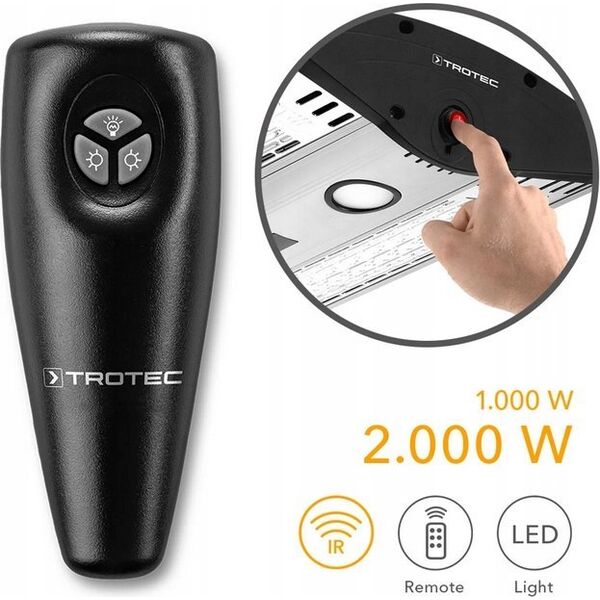 Grzejnik Trotec IR šildytuvas Trotec IR 2000 C