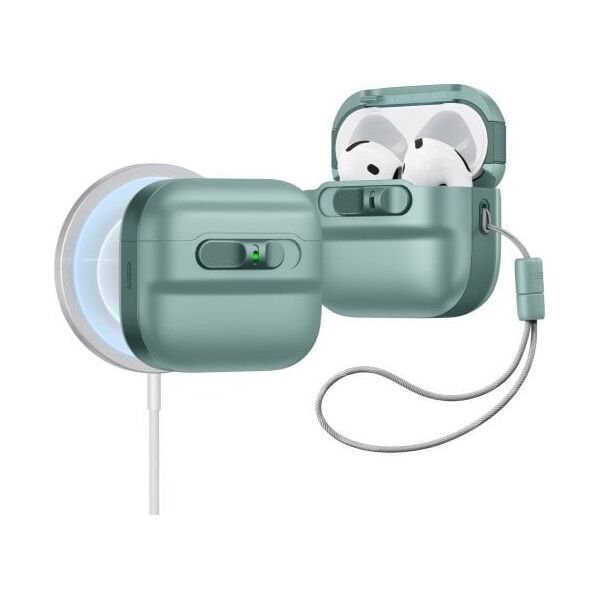 ESR Etui ESR Pulse Halolock MagSafe Apple AirPods 4 Green