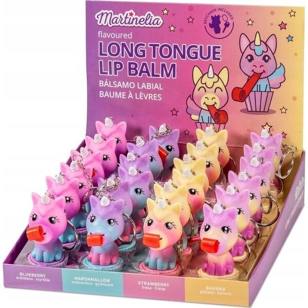 Lūpų balzamas Martinelia Unicorn Long Tongue, 1 vnt