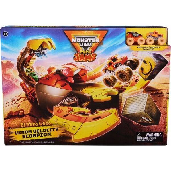 Žaislinė trasa Monster Jam Mini 1:87 Scorpion Playset