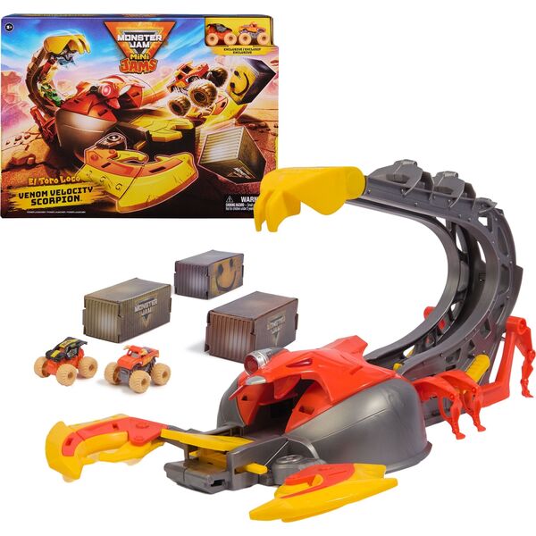 Žaislinė trasa Monster Jam Mini 1:87 Scorpion Playset
