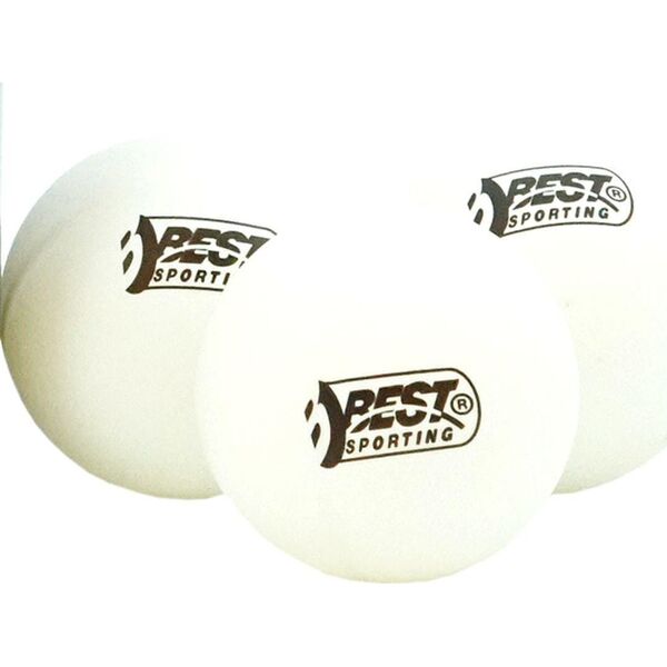 Best Sporting Zestaw 6 białych piłeczek do tenisa stołowego średnica 40mm klasa 1 BEST Sporting 23110
