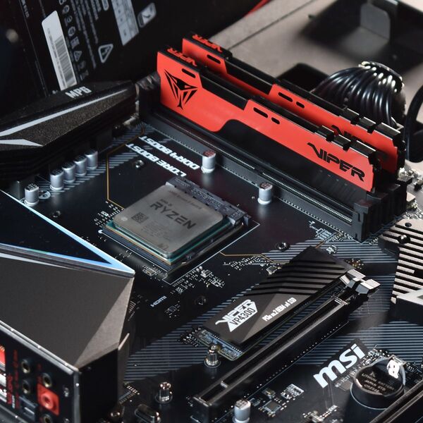 Pamięć Patriot Viper Elite II, DDR4, 8 GB, 3200MHz, CL18 (PVE248G320C8)