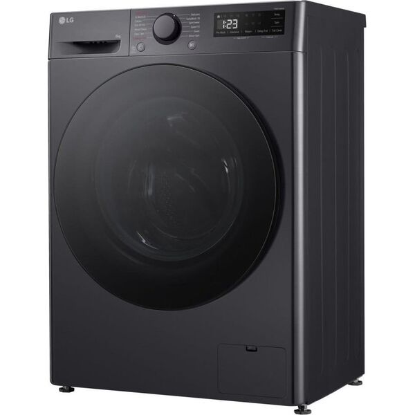 Πλυντήριο ρούχων LG LG | F2WR508S2M | Πλυντήριο ρούχων | Κατηγορία ενεργειακής απόδοσης A-10% | Προεφοδιασμός | Δυνατότητα πλύσης 8 κιλά | 1200 σ.α.λ. | Βάθος 48 cm | Πλάτος 60 cm | LED | Μεσαίο Μαύρο 13218725 8806084632883