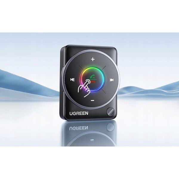 Ugreen Adapter Bluetooth 5.4 UGREEN CM723, USB-A + mini jack 3.5mm, wbudowany mikrofon czarny