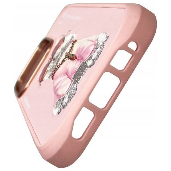 Nimmy iPhone 16 Pro 6.3" Case Pink Glasses Cool Cat
