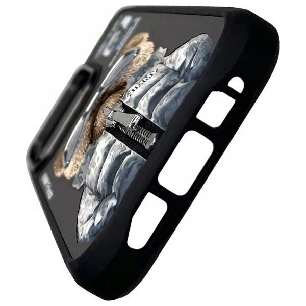 Nimmy iPhone 16 Pro Max 6.9" Case Black Cool&Cute 2.0 Dog
