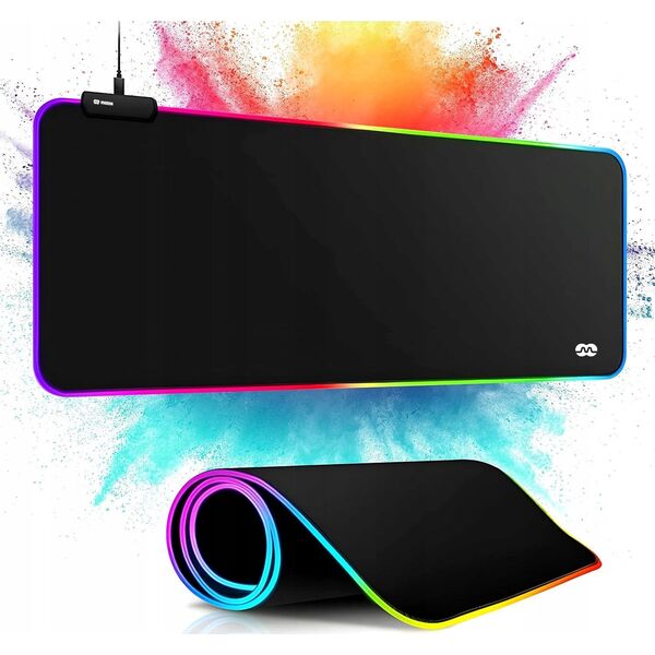 Podkładka Mozos MOZOS GAMING MP-L PODŚWIETLANA PODKŁADKA 80x30CM