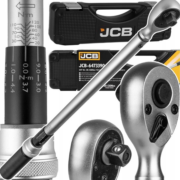 JCB JCB KLUCZ DYNAMOMETRYCZNY 3/8" 20-120Nm