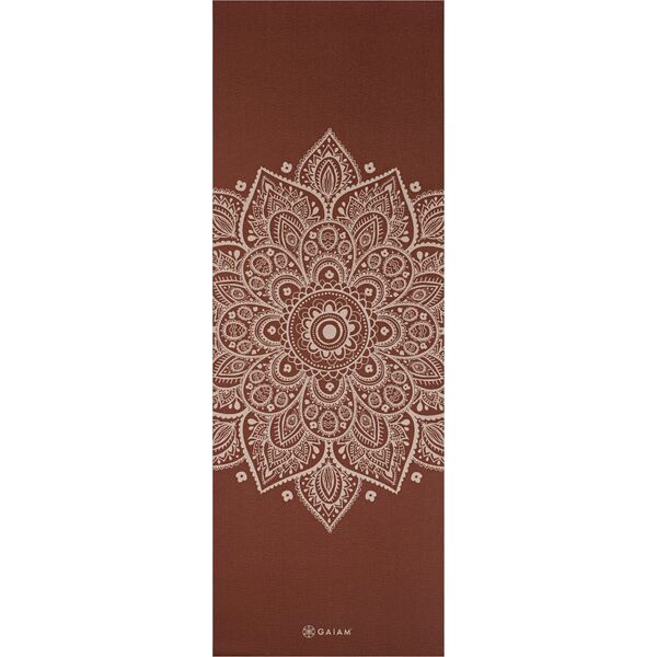 Gaiam GAIAM ΕΝΤΟΝΗ ΣΚΟΥΡΙΑΣΗ ΗΛΙΟΡΟΛΟΓΙΟ FLOWER YOGA MAT 5MM 65733 14224596 18713657336