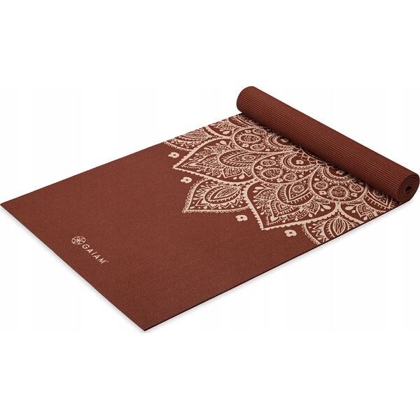 Gaiam GAIAM ΕΝΤΟΝΗ ΣΚΟΥΡΙΑΣΗ ΗΛΙΟΡΟΛΟΓΙΟ FLOWER YOGA MAT 5MM 65733 14224596 18713657336
