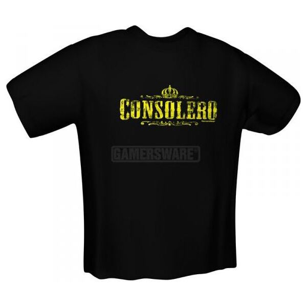 GamersWear CONSOLERO T-Shirt czarna (M) ( 5106-M )